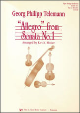Allegro Orchestra sheet music cover